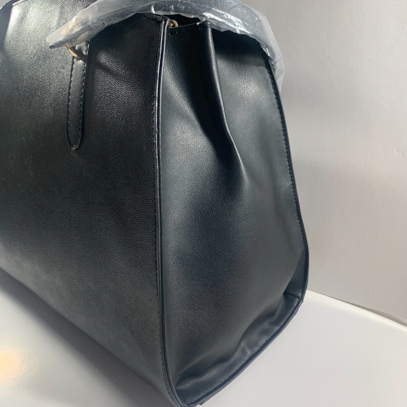 Anne Klein Winnie Tote Black Woman's Purse Bag NWT - Picture 8 of 10